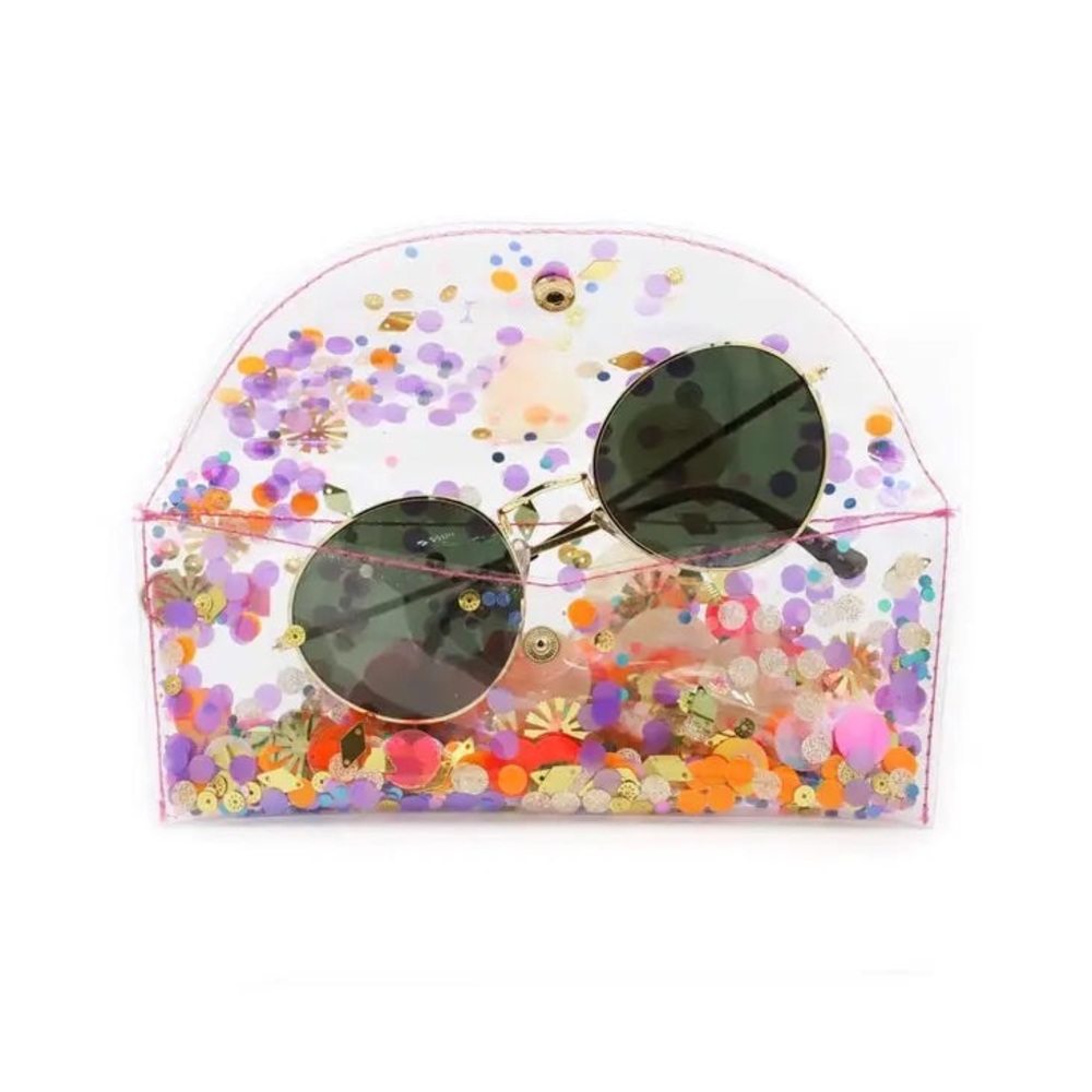 Packed Party Confetti-filled Sunglasses Case